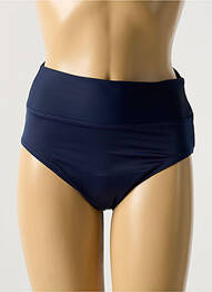 Chiloți de baie efect material satinat chiloți albastru MIRACLESUIT femme