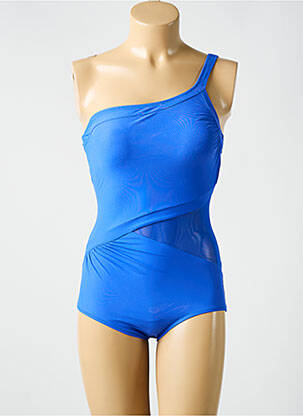 Costum de baie dintr-o singură piesă albastru MIRADONNA femeie