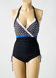 Costum de baie dintr-o singură piesă imprimeu fantezie negru MIRADONNA femme