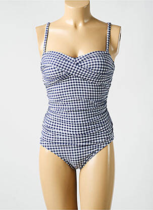 Costum de baie dintr-o singură piesă albastru CYELL femeie