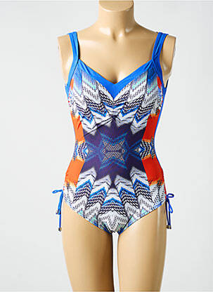 Costum de baie dintr-o singură piesă albastru MIRADONNA femeie