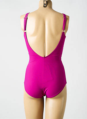 Costum de baie dintr-o singură piesă roz MIRADONNA femeie