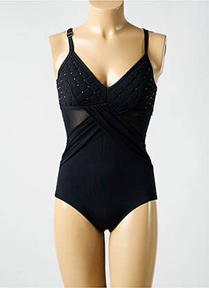 Costum de baie dintr-o singură piesă negru MIRADONNA femeie