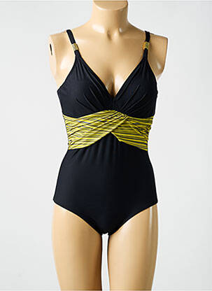 Costum de baie dintr-o singură piesă imprimeu fantezie negru MIRADONNA femeie