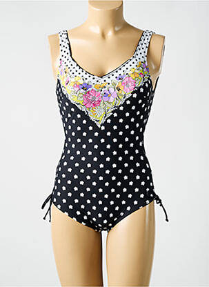 Costum de baie dintr-o singură piesă negru MIRADONNA femeie