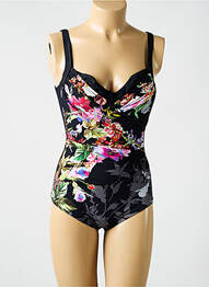 Costum de baie dintr-o singură piesă imprimeu fantezie negru MIRADONNA femme