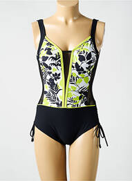 Costum de baie dintr-o singură piesă imprimeu fantezie negru MIRADONNA femme
