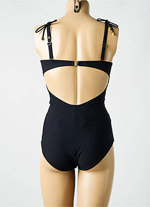 Costum de baie dintr-o singură piesă top bentiță top bentiță negru MIRADONNA femeie