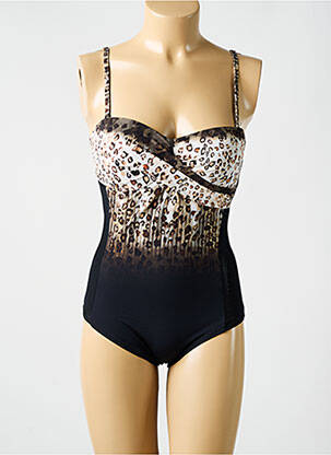 Costum de baie dintr-o singură piesă negru MIRADONNA femeie