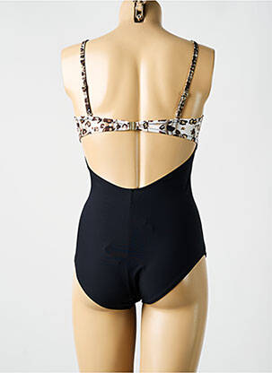 Costum de baie dintr-o singură piesă imprimeu fantezie negru MIRADONNA femeie
