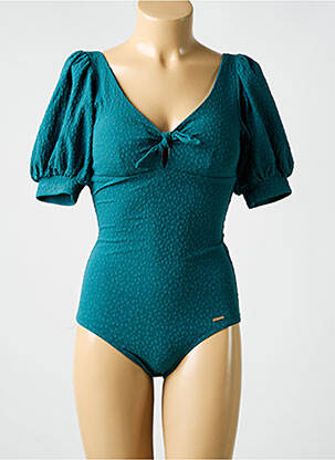 Costum de baie dintr-o singură piesă verde CYELL femeie