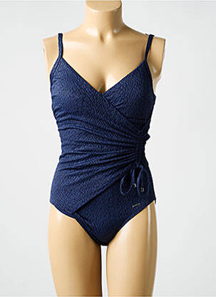 Costum de baie dintr-o singură piesă albastru CYELL femeie