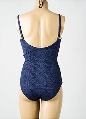 Costum de baie dintr-o singură piesă albastru CYELL femeie