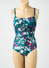 Costum de baie dintr-o singură piesă imprimeu fantezie verde CYELL femme