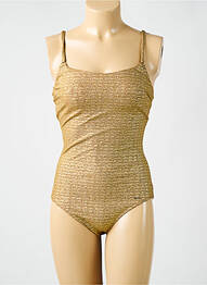 Costum de baie dintr-o singură piesă auriu CYELL femeie
