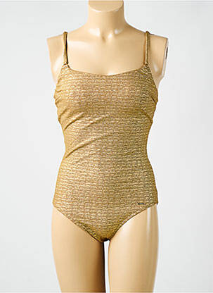 Costum de baie dintr-o singură piesă auriu CYELL femeie