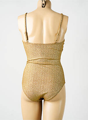 Costum de baie dintr-o singură piesă auriu CYELL femeie