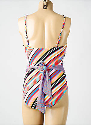 Costum de baie dintr-o singură piesă imprimeu fantezie violet CYELL femeie