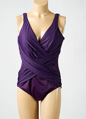 Costum de baie dintr-o singură piesă violet MIRACLESUIT femeie