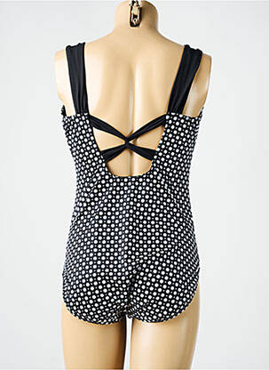 Costum de baie dintr-o singură piesă imprimeu fantezie negru MIRACLESUIT femeie
