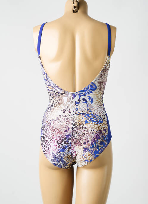 Costum de baie dintr-o singură piesă albastru MIRADONNA femeie