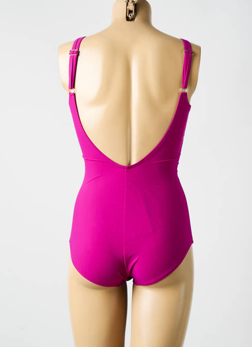 Costum de baie dintr-o singură piesă roz MIRADONNA femeie