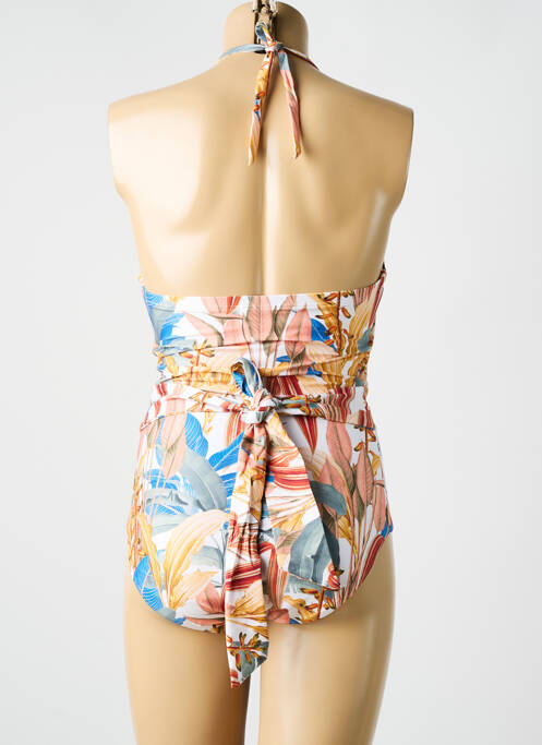 Costum de baie dintr-o singură piesă albastru CYELL femeie