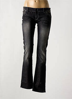 Blugi cu croială dreaptă negru KAPORAL femeie