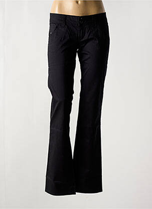 Pantalon slim talie joasă talie joasă negru GUESS femeie