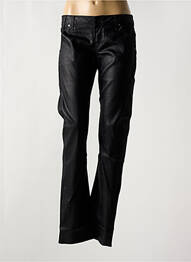Pantalon slim talie joasă talie joasă negru GUESS femeie