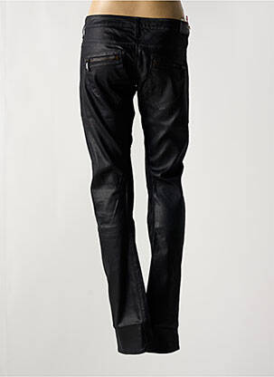 Pantalon slim talie joasă talie joasă negru GUESS femeie
