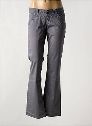 Pantalon evazat talie joasă talie joasă gri GUESS femeie