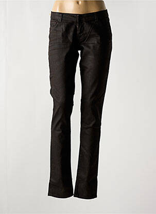 Pantalon slim elasticitate maro GUESS femeie