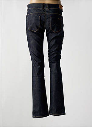 Blugi cu croială slim țesătură brută talie joasă albastru PEPE JEANS femeie