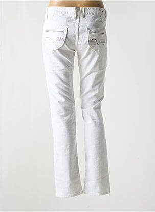 Blugi cu croială slim talie joasă talie joasă alb PEPE JEANS femeie