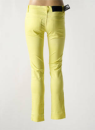 Pantalon slim talie joasă talie joasă galben CHEAP MONDAY femeie