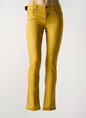 Blugi cu croială slim galben CHEAP MONDAY femeie