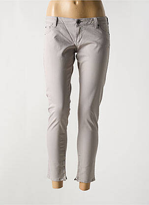 Pantalon 7/8 elasticitate talie joasă gri GUESS femeie