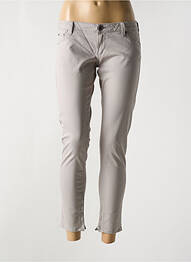 Pantalon 7/8 elasticitate talie joasă gri GUESS femeie