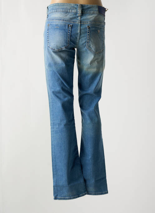 Blugi cu croială dreaptă elasticitate talie joasă albastru GUESS femme