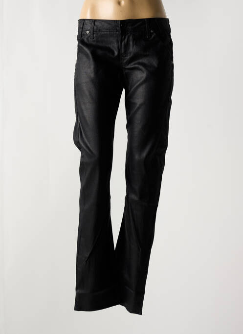 Pantalon slim negru GUESS femeie