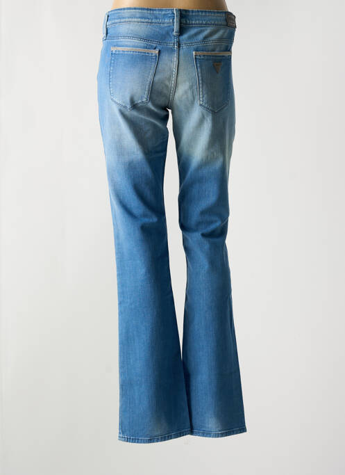 Blugi cu croială dreaptă albastru GUESS femeie