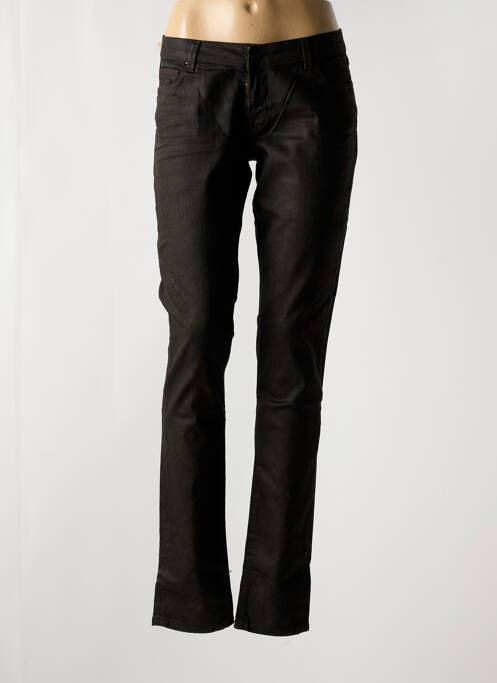 Pantalon slim maro GUESS femeie