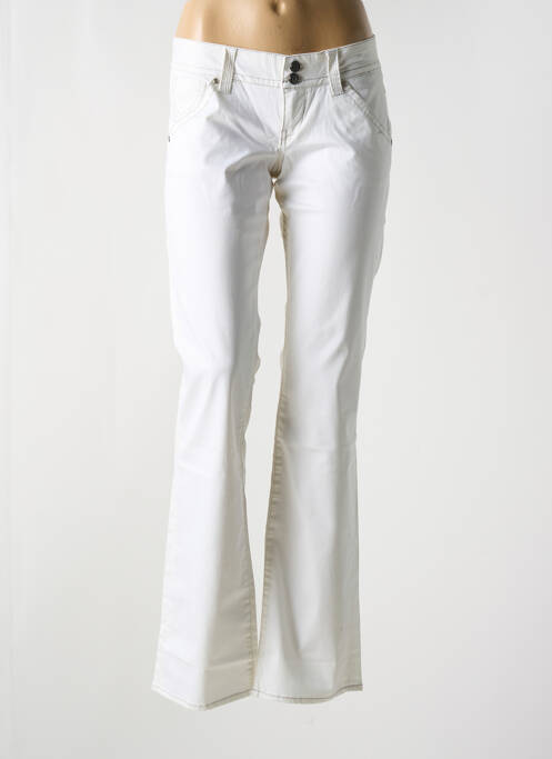 Blugi bootcut bej GUESS femeie