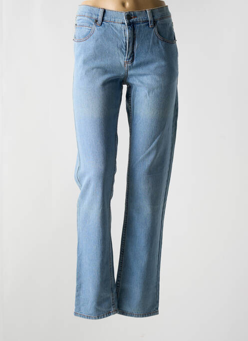 Blugi cu croială dreaptă albastru CHEAP MONDAY femeie