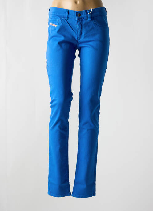Blugi cu croială slim albastru DIESEL femeie