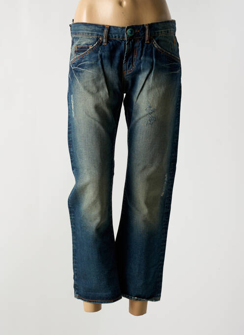 Blugi cu croială dreaptă albastru CALVIN KLEIN femeie