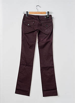 Pantalon drept elasticitate mărime normală violet GUESS femeie