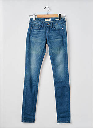 Blugi cu croială slim albastru GUESS femeie