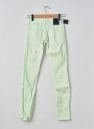 Pantalon slim țesătură poplin mărime normală verde CHEAP MONDAY femeie